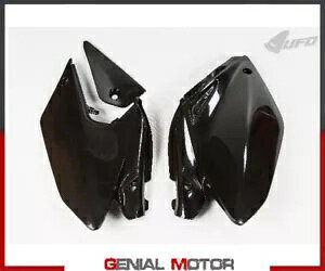 TChpl UFO vXg z_ CRF 250X 2004 - 2017 ubN Side Panels Ufo Plast For Honda Crf 250X 2004 - 2017 Black
