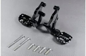 tg tbgXg VXe ubN z_ X-Adv Xadv X 750 RC95 2017-2020- Front Footrest System Black Honda X-Adv Xadv X 750 RC95 2017-2020-