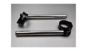 Vo[ 360° `g X^u Nv 52mm TRIUMPH SPEED TRIPLE 1050 2008-2010- Silver 360° Tilt Stub Clamps 52mm TRIUMPH SPEED TRIPLE 1050 2008-2010-