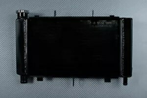 �u���b�N���[�V���O�E�H�[�^�[���W�G�[�^�[��p ���}�n FAZER 600 FZ6S RJ07 2004-2006 Black Racing Water Radiator Cooling YAMAHA FAZER 600 FZ6S RJ07 2004-2006 �y���s�A���i�z