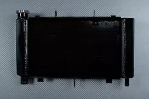 �u���b�N���[�V���O�E�H�[�^�[���W�G�[�^�[��p ���}�n FAZER 600 FZ6S RJ07 2004-2006 Black Racing Water Radiator Cooling YAMAHA FAZER 600 FZ6S RJ07 2004-2006 �y���s�A���i�z