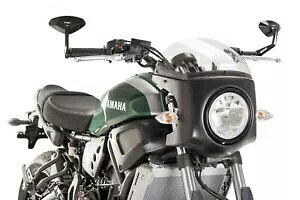 PUIG g g fBXN }n XSR700 2018  - ubN- PUIG RETRO TRIM DISC FOR YAMAHA XSR700 2018 TRANSPARENT - BLACK-