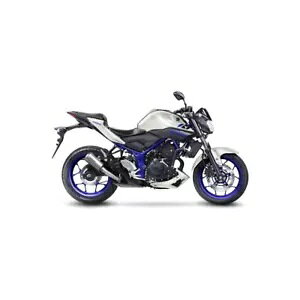 LEOVINCE GL][Xg}t[ LV-10 }n MT-03 16-19 INOX-COD.15212 LEOVINCE EXHAUST MUFFLER LV-10 YAMAHA MT-03 16-19 INOX-COD.15212