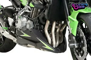 Puig �J���T�L Z900 2017 �p�����V��ی� �}�b�g�u���b�N- PUIG LOWER CEILING PROTECTION FOR KAWASAKI Z900 2017 MATTE BLACK-