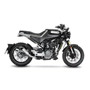IBX GL][Xg}t[ LV-10 nXNo[i Bbgs 125 21-23 INOX LEOVINCE EXHAUST MUFFLER LV-10 HUSQVARNA VITPILEN 125 21-23 INOX