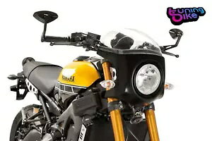 PUIG g g fBXN }n XSR900 2017  -J[{- PUIG RETRO TRIM DISC FOR YAMAHA XSR900 2017 TRANSPARENT -CARBON-