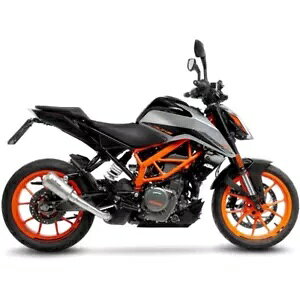 LEOVINCE GL][Xg}t[ LV-10 KTM DUKE 390 21-23 INOX-COD.15249U LEOVINCE EXHAUST MUFFLER LV-10 KTM DUKE 390 21-23 INOX-COD.15249U