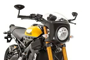 PUIG g g fBXN }n XSR900 2017  - ubN- PUIG RETRO TRIM DISC FOR YAMAHA XSR900 2017 TRANSPARENT - BLACK-