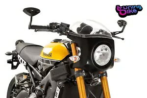 PUIG XN[ Z~t@[O }n XSR900 16-21 NAJ[{ PUIG SCREEN SEMI FARING YAMAHA XSR900 16-21 CLEAR-CARBON