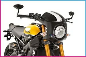 PUIG XN[ Z~t@[O }n XSR900 2020 ubN-ubN PUIG SCREEN SEMI FARING YAMAHA XSR900 2020 BLACK-BLACK