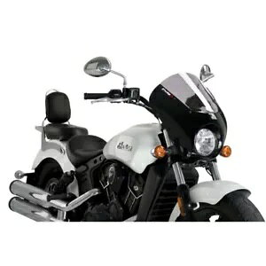 PUIG �Z�~�t�F�A���b�h �X�N���[�� �_�[�N�i�C�g �C���f�B�A�� �X�J�E�g 60 16-23 ���C�g�X���[�N PUIG SEMI-FAIRED SCREEN DARK NIGHT INDIAN SCOUT SIXTY 16-23 LIGHT SMOKE �y���s�A���i�z