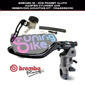 u{ WANb`}X^[V_[ 16RCS + IC^NLbg hDJeB X^[ 110 p BREMBO RADIAL CLUTCH MASTER CYLINDER 16RCS + OIL TANK KIT FOR DUCATI MONSTER 110