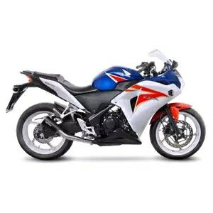 LEOVINCE GL][Xg}t[ LV-10 ubNGfBV z_ CBR250 R 11-13 XeXXeB LEOVINCE EXHAUST MUFFLER LV-10 BLACK EDITION HONDA CBR250 R 11-13 STAINLESS STEE