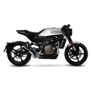 LEOVINCE GL][Xg}t[ LV-10 ubNGfBV nXNo[i Bbgs 701 18-20 INOX-C LEOVINCE EXHAUST MUFFLER LV-10 BLACK EDITION HUSQVARNA VITPILEN 701 18-20 INOX-C