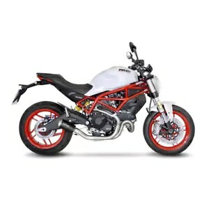 LEOVINCE GL][Xg}t[ LV-10 ubNGfBV hDJeB X^[ 797 17-20 INOX LEOVINCE EXHAUST MUFFLER LV-10 BLACK EDITION DUCATI MONSTER 797 17-20 INOX