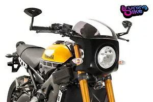 PUIG XN[ Z~t@[O }n XSR125 21-22 CgX[NJ[{ PUIG SCREEN SEMI FARING YAMAHA XSR125 21-22 LIGHT SMOKE-CARBON