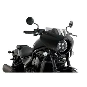 PUIG �Z�~�t�F�A���b�h �X�N���[�� �X�|�[�c �~���[�W�� �z���_ CMX1100 REBEL 21-24 ���C�g�X���[�N-21460 PUIG SEMI-FAIRED SCREEN SPORT MIRAGE HONDA CMX1100 REBEL 21-24 LIGHT SMOKE-21460 �y���s�A���i�z