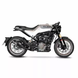 LEOVINCE GL][Xg}t[ LV-10 tubN nXNo[i Bbgs 401 20-23 INOX LEOVINCE EXHAUST MUFFLER LV-10 FULL BLACK HUSQVARNA VITPILEN 401 20-23 INOX