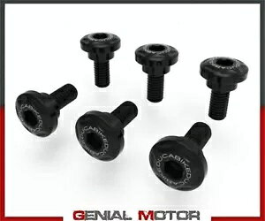 �t�����g�t�F���_�[�p�l�W�Z�b�g �u���b�N DUCABIKE Ducati DesertX 2022- Screw set for the front fender black DUCABIKE Ducati DesertX 2022- �y���s�A���i�z