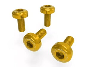 �T�C�����T�[ �J�o�[ �X�N�����[ �L�b�g �S�[���h Ducabike Ducati Desertx 2022 - 2023�p Silencer Cover Screw Kit Gold Ducabike For Ducati Desertx 2022 - 2023 �y���s�A���i�z