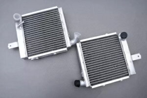 �E + �����[�V���O�E�H�[�^�[���W�G�[�^�[��p BENELLI TNT 1130 �J�t�F���[�T�[ 2006-2013 Right +Left Racing Water Radiators Cooling BENELLI TNT 1130 Cafe Racer 2006-2013 �y���s�A���i�z