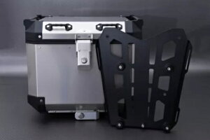ケーストップ スーツケース インアル + 固定キット KTM SUPER ADVENTURE 1290 /R /S 2015-2024- Case top suitcase in allu + fixing kit KTM SUPER ADVENTURE 1290 /R /S 2015-2024-