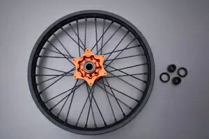 �u���� / �R���v���[�g �t�����g �z�C�[�� �G���f���[�� �I�����W KTM SX 125 2015-2022 1.6x21- Rim / complete front wheel enduro orange KTM SX 125 2015-2022 1.6x21- �y���s�A���i�z