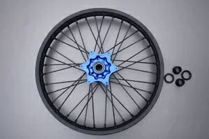 �u���� / �R���v���[�g �t�����g �z�C�[�� �G���f���[�� �u���[ KTM SX 125 2003-2012 1.6x21- Rim / complete front wheel enduro blue KTM SX 125 2003-2012 1.6x21- �y���s�A���i�z