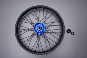 �u���[ �I�t���[�h �t�����g �z�C�[��/���� �R���v���[�g ���}�n WRF 250 WR250F 2006-2019 1,6"x21" Blue Off-Road Front Wheel /Rim Complete YAMAHA WRF 250 WR250F 2006-2019 1,6"x21"