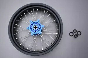 u X|[N tg zC[ X[p[g u[ }n WRF 450 WR450F 2019-2023 3.5C`x17C`- "Rim Spokes Front Wheel Supermoto Blue Yamaha WRF 450 WR450F 2019-2023 3.5""x17"-