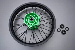 O[ Gf[ A zC[/ Rv[g KAWASAKI KXF 250 2006-2018 2,15"x18" Green Enduro Rear Wheel / Rim Complete KAWASAKI KXF 250 2006-2018 2,15"x18"