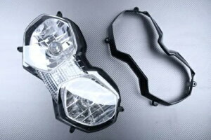 �t�����g�w�b�h���C�g/�w�b�h�����v + �J�o�[ TRIUMPH TIGER 800 XC XCA XCX A08 2010-2017 Front Headlight / Headlamp + Cover TRIUMPH TIGER 800 XC XCA XCX A08 2010-2017 �y���s�A���i�z