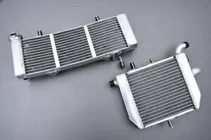 �A�b�p�[ + �����[���[�V���O�����p�����W�G�[�^�[��p�z���_ RVF 400 1994-1997 Upper + Lower Racing Replacement Water Radiators Cooling HONDA RVF 400 1994-1997 �y���s�A���i�z