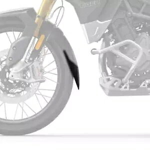 �s���~�b�h �t�����g �G�N�X�e���_ �t�F���_ �}�b�g �u���b�N �g���C�A���t �^�C�K�[ 900 �����[ & �v�� 20 - 21 Pyramid Front Extenda Fenda Matte Black Triumph Tiger 900 Rally & Pro 20 - 21