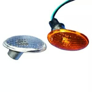 I[goC oCN Ao[ LbgAC X^C CWP[^[ EBJ[ Cg v 08040 ̃yA MOTORCYCLE BIKE PAIR OF AMBER CATEYE STYLE INDICATORS WINKERS LIGHTS LAMPS 08040