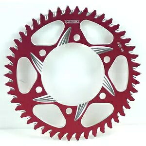 �{���e�b�N�X CAT5 ���A�A���~�X�v���P�b�g ���b�h - 520 - 46�� �I�[�v���{�b�N�X 435ZR-46~1 Vortex CAT5 Rear Aluminum Sprocket Red - 520 - 46-Tooth OPEN BOX 435ZR-46~1 �y���s�A���i�z