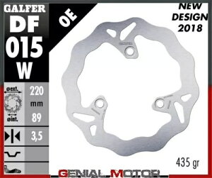 Galfer �t�����g �u���[�L �f�B�X�N �E�F�[�u�Œ� 220x3.5mm �z���_ SH 50 SCOOPY 1996 Galfer Front Brake Disc WAVE FIXED 220x3.5mm HONDA SH 50 SCOOPY 1996 �y���s�A���i�z