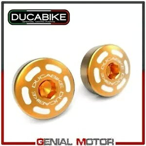 Lbg t[ Lbv Zg S[h Ducabike Ducati Monster Scrambler Mach 2.0 2017-2019 Kit Frame Caps Central Gold Ducabike Ducati Monster Scrambler Mach 2.0 2017-2019