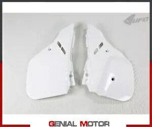 TChpl Ufo vXg z_ Cr 250 1988 - 1989 zCg GG-HO-HU-SU Side Panels Ufo Plast For Honda Cr 250 1988 - 1989 White GG-HO-HU-SU