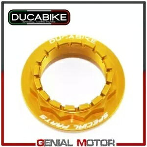 �z�C�[���i�b�g ���A Ergal �@�B���H CNC �S�[���h Ducabike Ducati DIAVEL 2011 - 2019 Wheel Nut Rear in Ergal Machined CNC Gold Ducabike Ducati DIAVEL 2011 - 2019 �y���s�A���i�z
