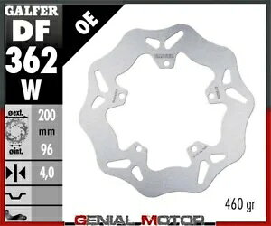 Galfer �t�����g �u���[�L �f�B�X�N WAVE FIXED 200x4mm LML STAR 4T (TODAS) 2012 Galfer Front Brake Disc WAVE FIXED 200x4mm LML STAR 4T (TODAS) 2012 �y���s�A���i�z