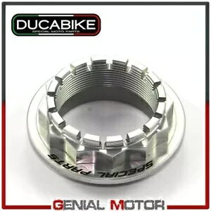 �z�C�[���i�b�g ���A Ergal �@�B���H CNC �V���o�[ Ducabike Ducati DIAVEL 2011-2019 Wheel Nut Rear in Ergal Machined CNC Silver Ducabike Ducati DIAVEL 2011-2019 �y���s�A���i�z