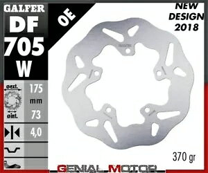 Galfer A u[L fBXN WAVE FIXED 175x4mm DERBI GP 1 2001-2004 Galfer Rear Brake Disc WAVE FIXED 175x4mm DERBI GP 1 2001-2004