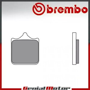 �t�����g Brembo LA �u���[�L�p�b�h�A�n�X�N�o�[�i SMR 510 2006 - 2008 �p Front Brembo LA Brake Pads for Husqvarna SMR 510 2006 - 2008 �y���s�A���i�z