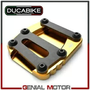 �x�[�X �L�b�N�X�^���h �A���~�j�E�� �S�[���h BAC01B Ducabike Ducati Multistrada 1200 S 2011 Base Kickstand in Aluminium Gold BAC01B Ducabike Ducati Multistrada 1200 S 2011