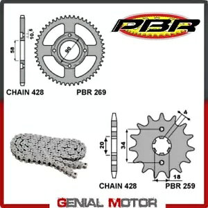 EK1511 `F[ƃXvPbgLbg 15 / 43 / 428 PBR z_ CM JX^ 1982 - 1997 EK1511 Chain and Sprockets Kit 15 / 43 / 428 PBR HONDA CM CUSTOM 1982 - 1997