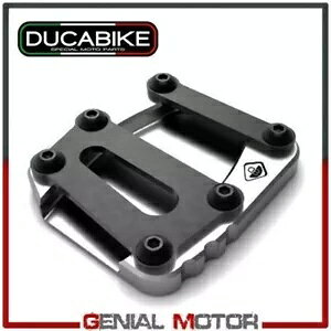 x[X LbNX^h ~Eo Vo[ BAC01E Ducabike Ducati Multistrada 1200 S 2011 Base Kickstand in Alum Silver BAC01E Ducabike Ducati Multistrada 1200 S 2011