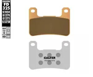 Galfer u[LXgbv tg KAWASAKI NINJA 1000 SX 2021 - 2024 FD325- Galfer brake strap front KAWASAKI NINJA 1000 SX 2021 - 2024 FD325-