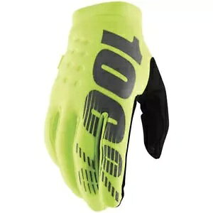 uXJ[ [X O[u - uCG[/ubN - M OPEN BOX 10004-00009 Brisker Youth Glove - Fluorescent Yellow/Black - Medium OPEN BOX 10004-00009