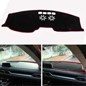 ԂԂ̃_bV}bg_bV{[hTJo[_bV}bgJ[ybgpbh 2017-2021 }c_ CX-5 Red Car Dashmat Dashboard Sun Cover Dash Mat Carpet Pad For 2017-2021 Mazda CX-5
